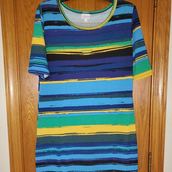 LuLaRoe "Julia" dress - Size XL - Picture 1 of 2